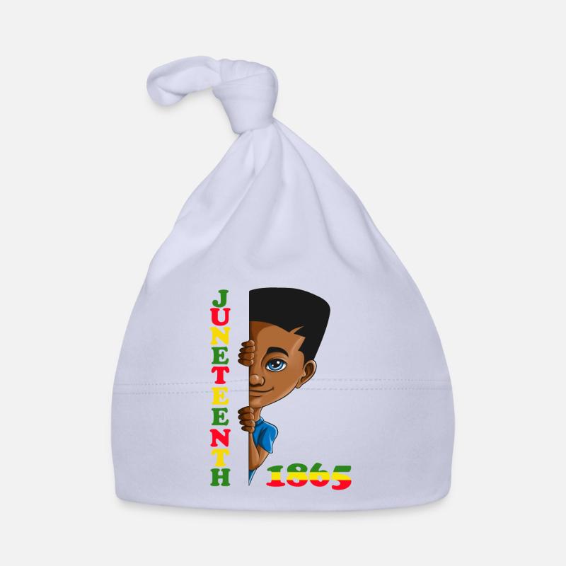 Boy no longer hides Juneteenth 1865 Organic Baby Cap