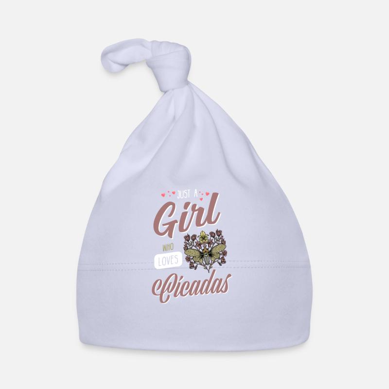 Cigale I Entomologiste Insectes Motif Bonnet bio Bébé