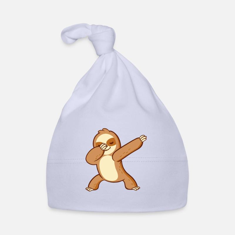 Dabbing Sloth Sloth Kawaii Dancing Bonnet bio Bébé