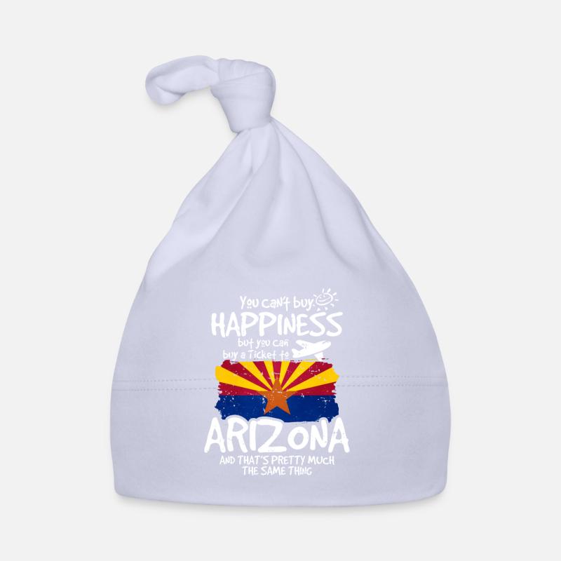 Arizona - Bonnet bio Bébé - ciel