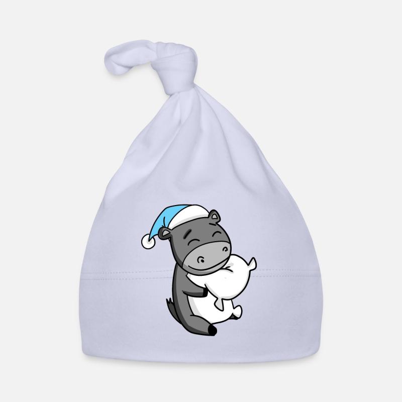 Donkey with pillow and sleeping cap Organic Baby Cap