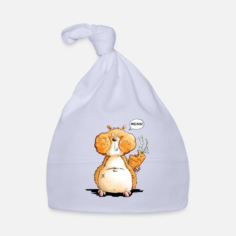 Hamster Mit Hamsterbacke I Spruch Statement Baby Bio-Mütze