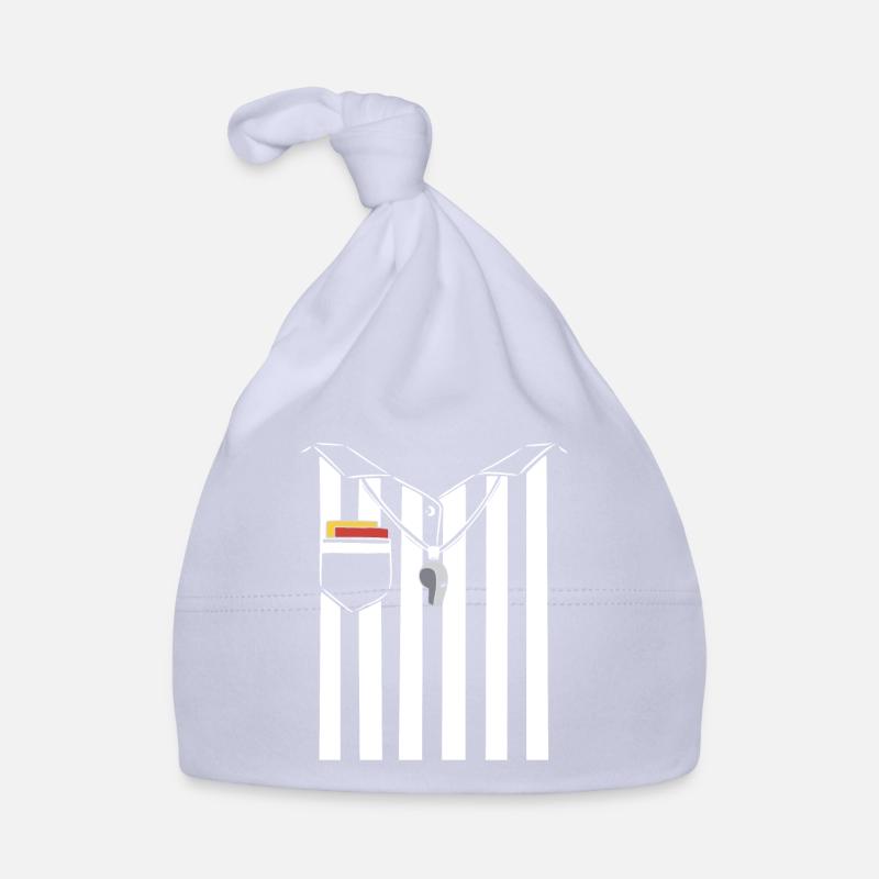Fußball Schiedsrichter Trikot Pfeife Baby Bio-Mütze