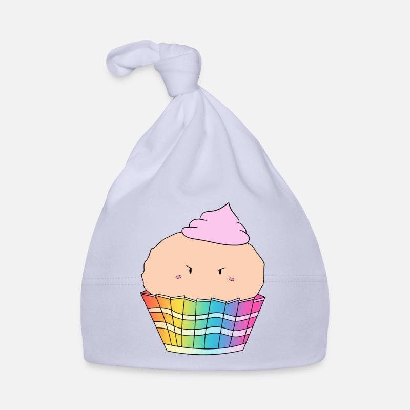 Grumpy Cupcake Print Baby Bio-Mütze
