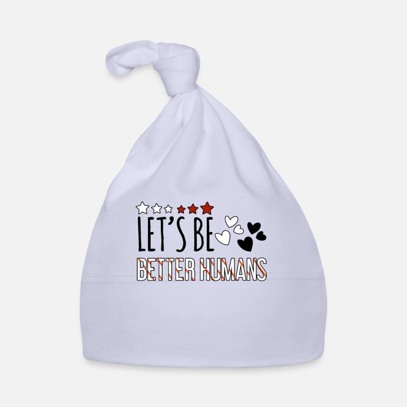 Be Better Peace Kindness Awareness Unity Day Organic Baby Cap