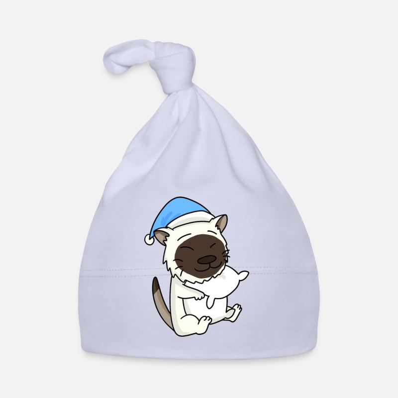 Chat race de chat Birmanie Bonnet bio Bébé