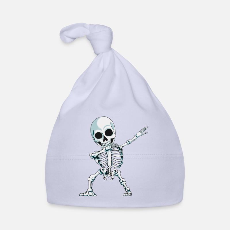 Dab Skeleton Horror Horror Outfit Skeleton Cadeau Bonnet bio Bébé