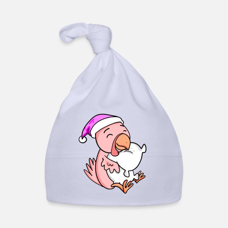 Chicken with pillow and sleeping cap Organic Baby Cap