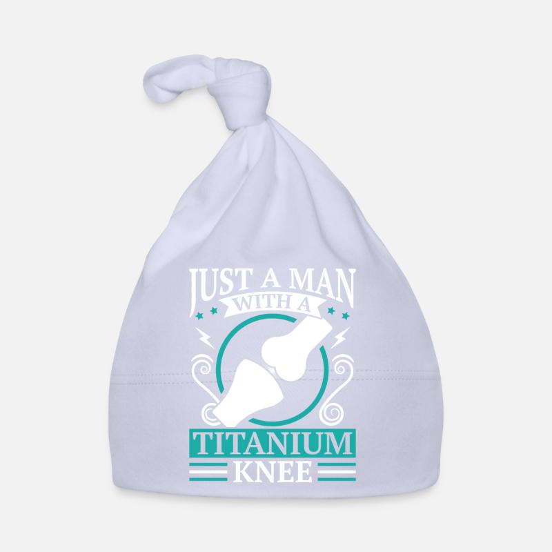 Artificial Titanium Knee, Arhtrose Physiotherapist Organic Baby Cap