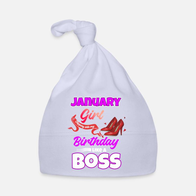 Januar Geburtstag Lustiges Geschenk Baby Bio-Mütze