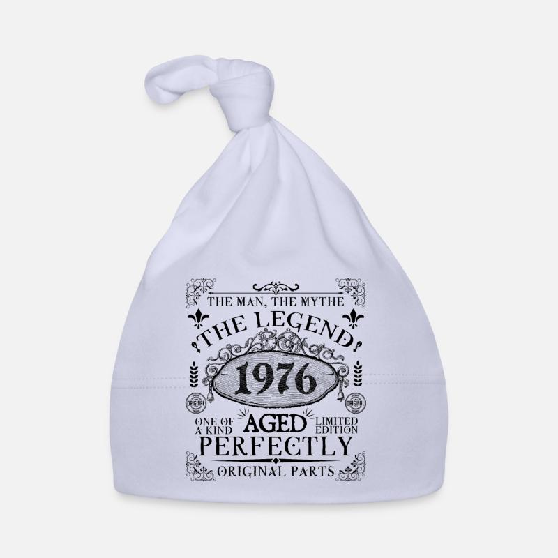 1976| Die Legende seit 1976 Geburtstag Baby Bio-Mütze