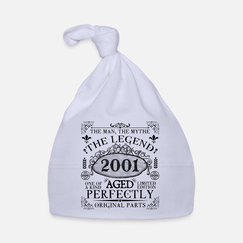 2001 | Die Legende seit 2001 Geburtstag Baby Bio-Mütze