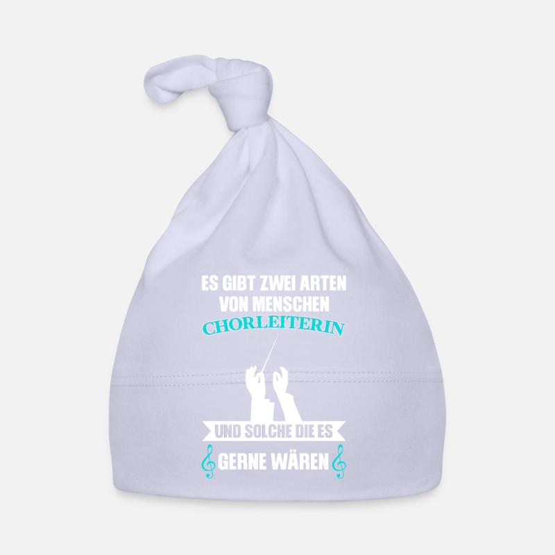 Chorleiterin Beruf Dirigentin Geschenk - Baby Bio-Mütze - Sky