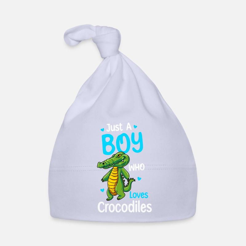 Nur Ein Junge, Der Krokodile Liebt Baby Bio-Mütze