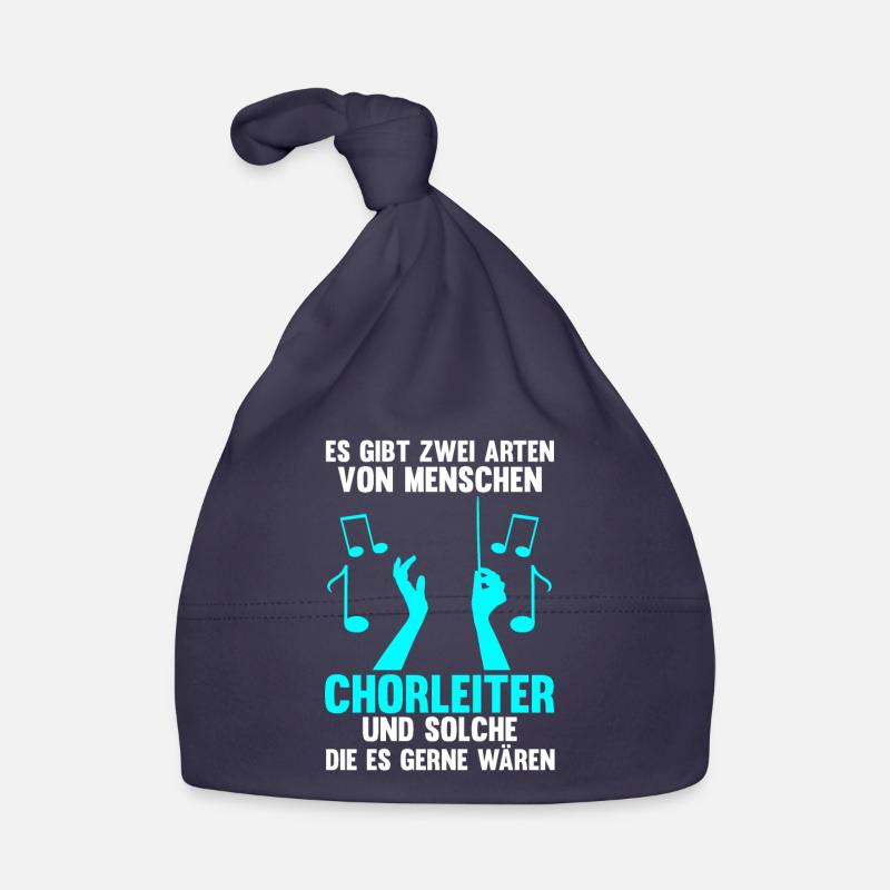 Chorleiter Beruf Chorleitung Geschenk Baby Bio-Mütze