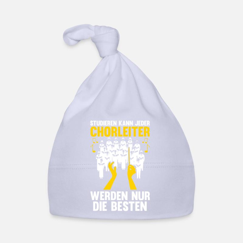 Chorleiter Beruf Chor Geschenk - Baby Bio-Mütze - Sky