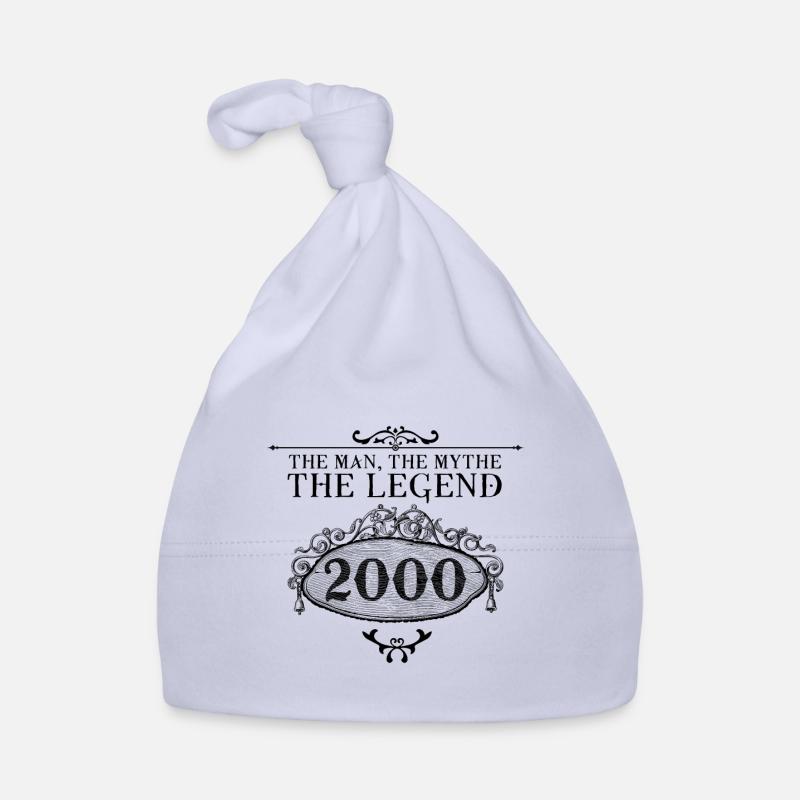 2000 | The Legend since 2000 birthday Bonnet bio Bébé