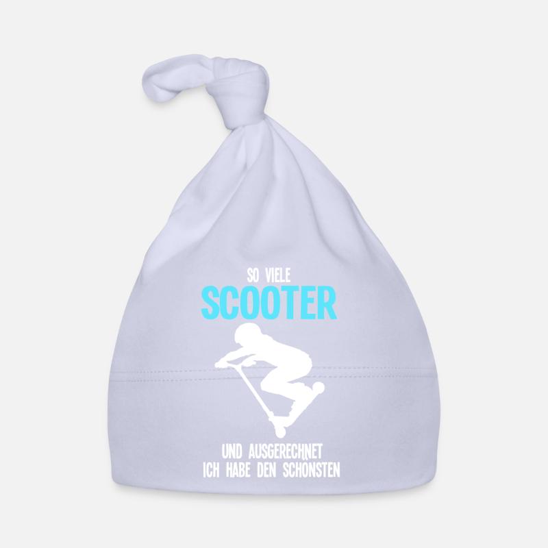 Scooter Roller Roller-Fahrer Geschenk Baby Bio-Mütze