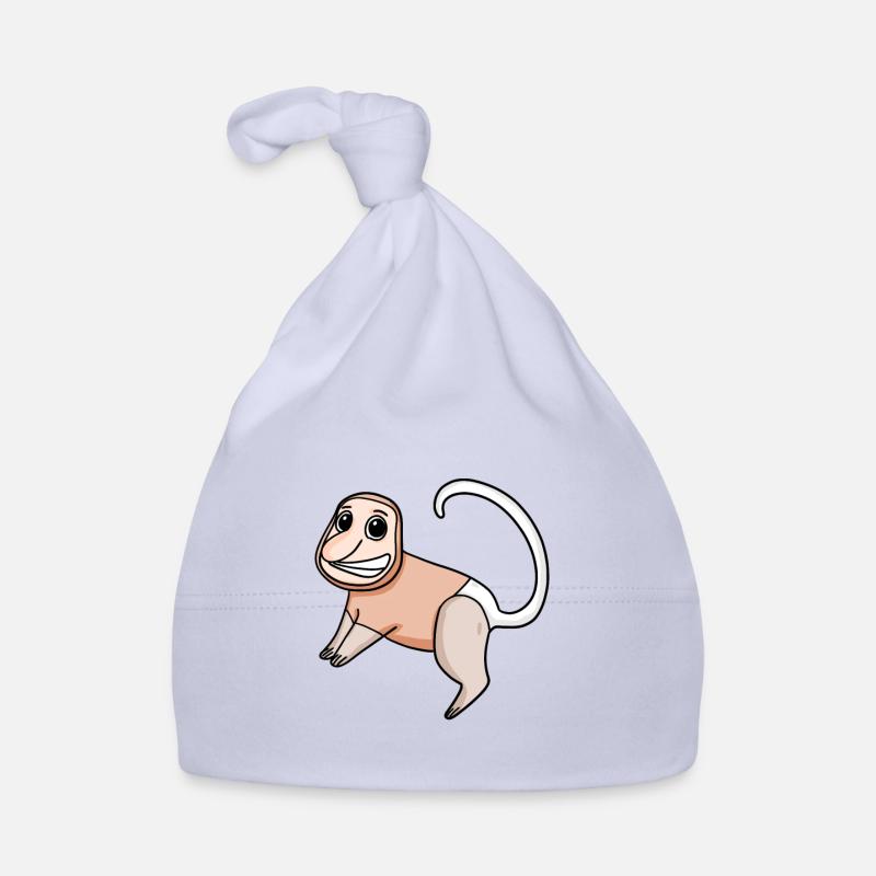 Proboscis Singe Singe Singe Bonnet bio Bébé