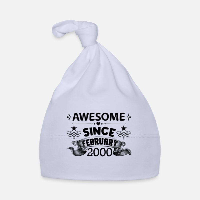 February 2000 | Awesome 2000 | born in February Bonnet bio Bébé