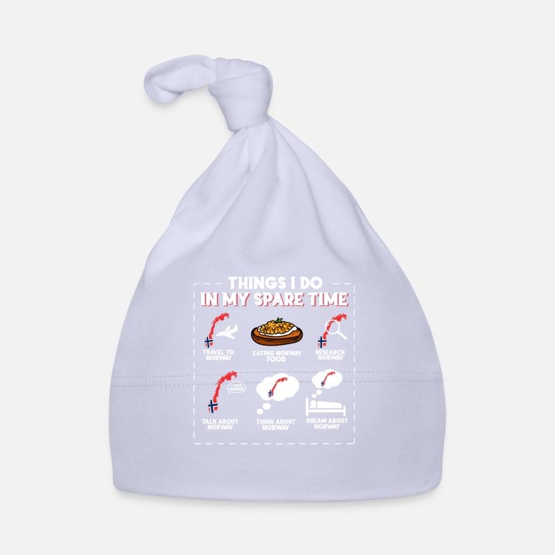 Ce que je fais pendant mon temps libre Norvège Bonnet bio Bébé