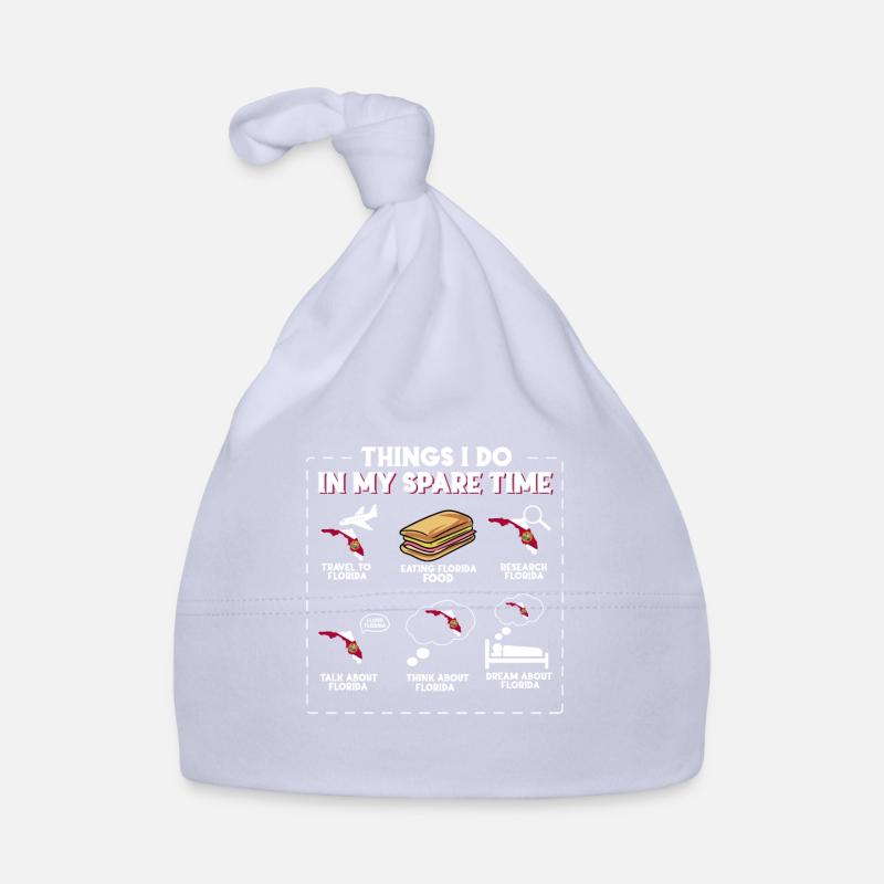 Ce que je fais pendant mon temps libre en Floride Bonnet bio Bébé