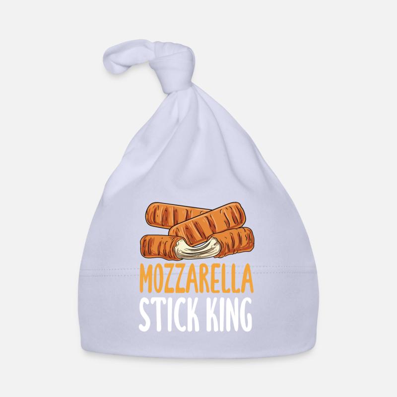 Mozzarella Stick King Organic Baby Cap