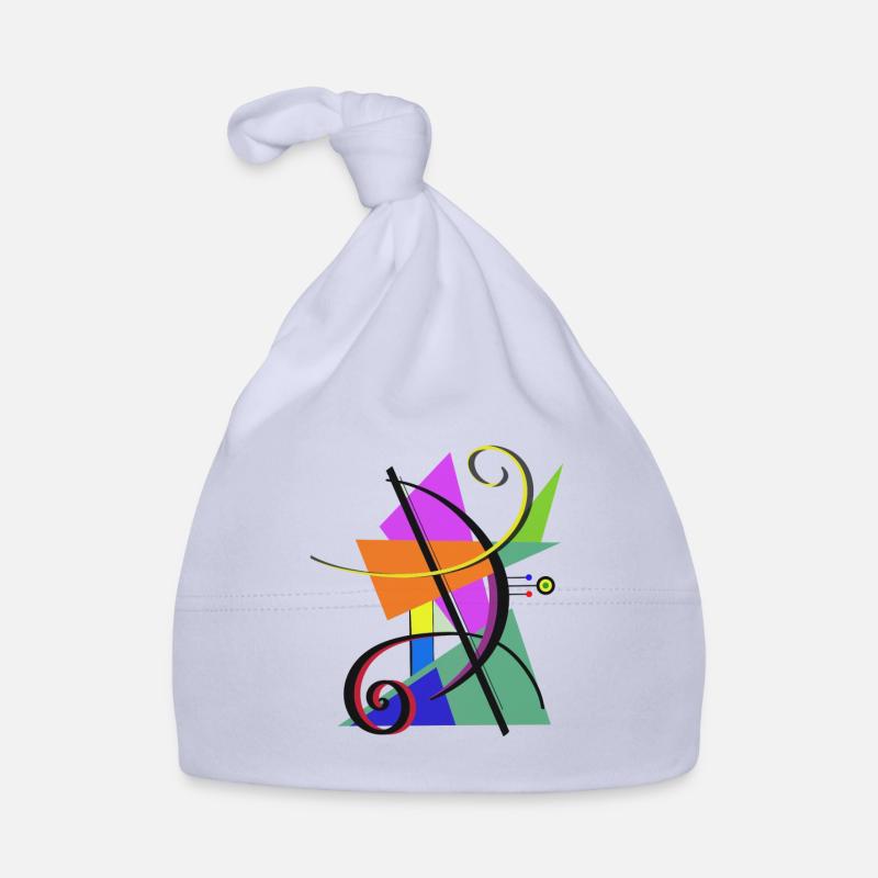 Moderne Kunst Baby Bio-Mütze
