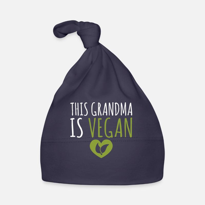 Veggie Lover Vegan Gift Organic Baby Cap