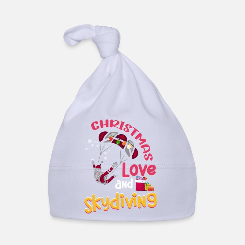 Parachutisme Parachutisme Noël Amour et parachutisme Bonnet bio Bébé
