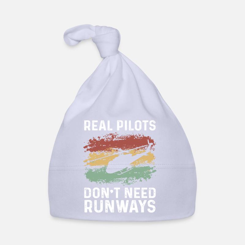 Hubschrauber Pilot Geschenk Baby Bio-Mütze