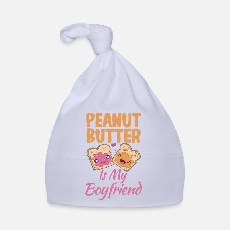 Erdnussbutter Liebhaber Geschenk Baby Bio-Mütze