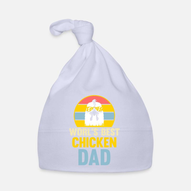 Hühner Huhn Bauernhof Tiere Geschenk Baby Bio-Mütze