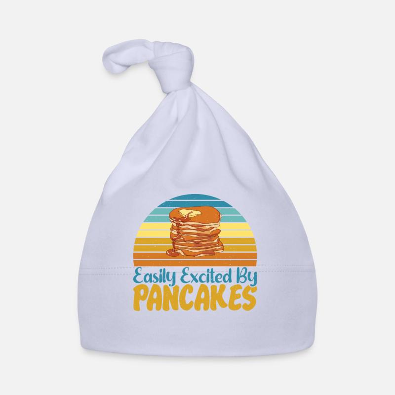 Pancake Lover Gift Organic Baby Cap