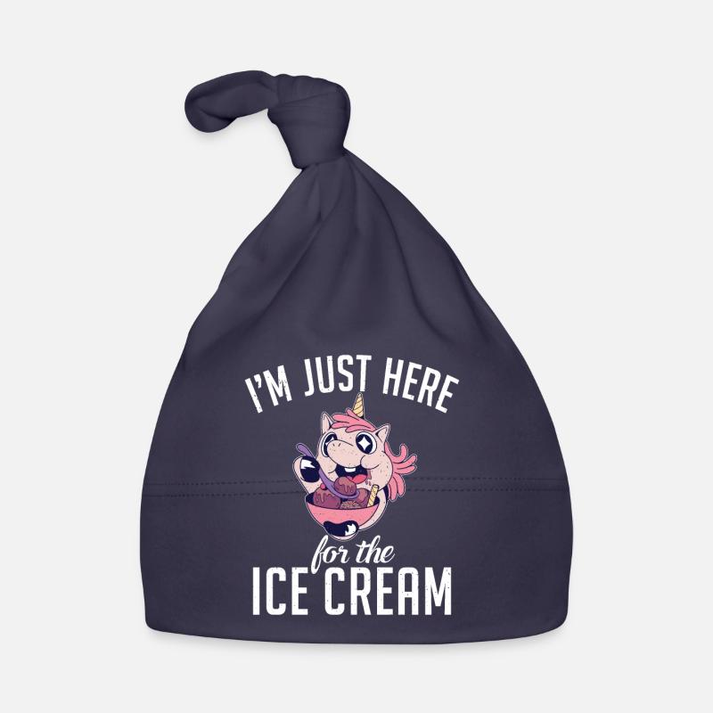 Cadeaux pour amateurs de crème glacée Bonnet bio Bébé