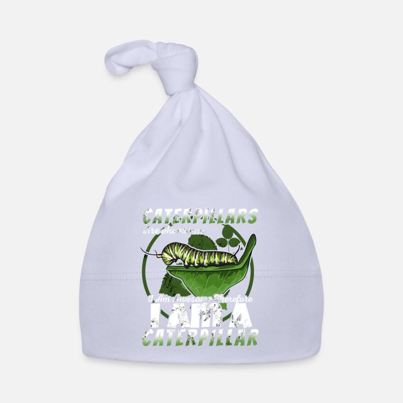 Caterpillar Organic Baby Cap
