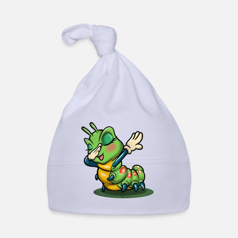 Caterpillar Organic Baby Cap