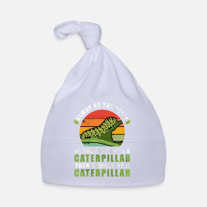 Caterpillar Organic Baby Cap