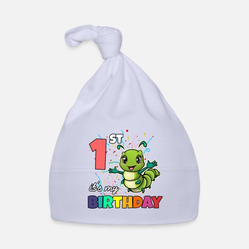 Caterpillar Organic Baby Cap