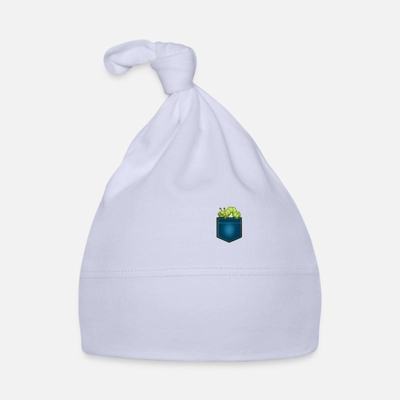 Caterpillar Organic Baby Cap