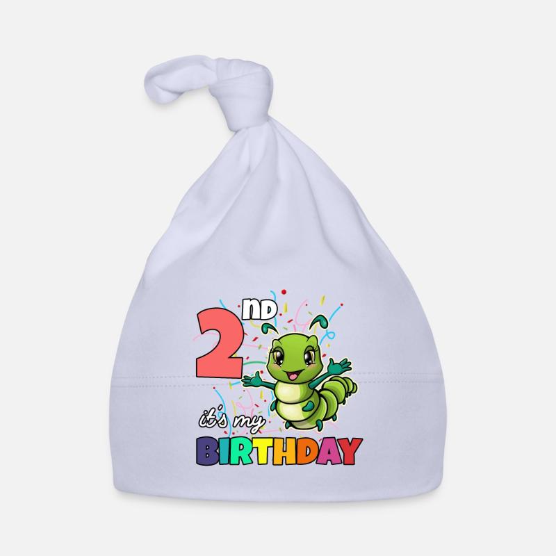 Caterpillar Organic Baby Cap