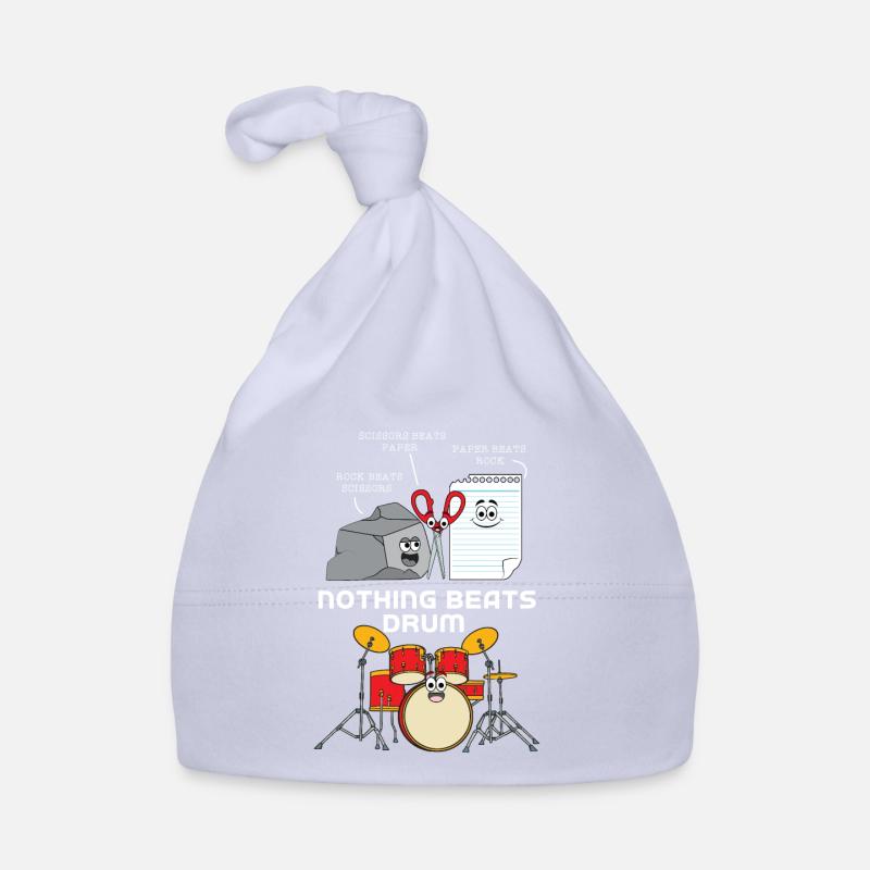Schlagzeug Baby Bio-Mütze