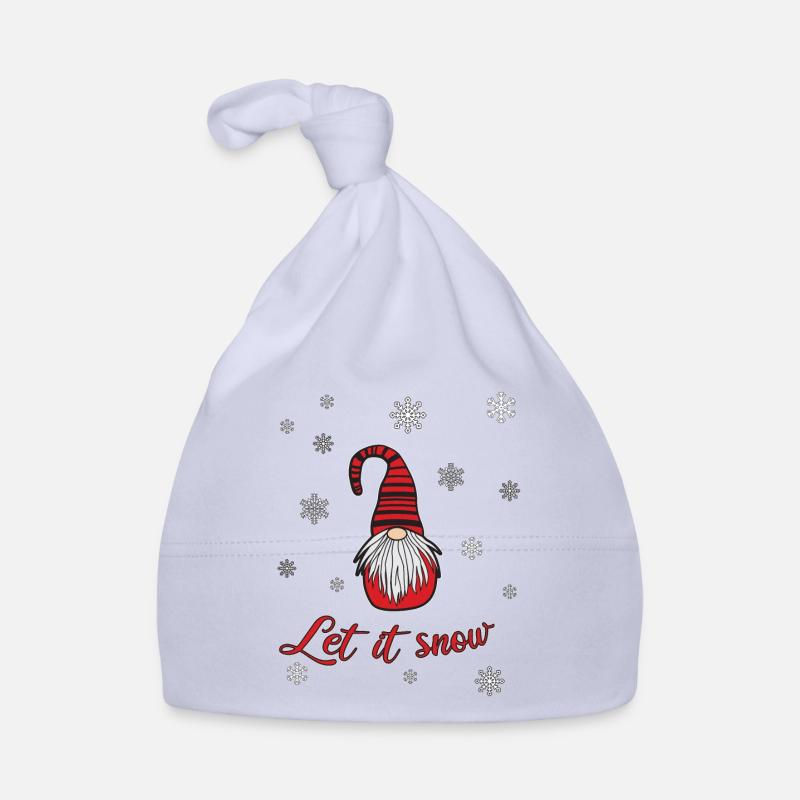 Let it snow Organic Baby Cap
