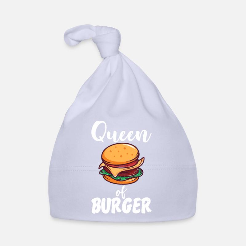 Burger Lover Geschenk Baby Bio-Mütze