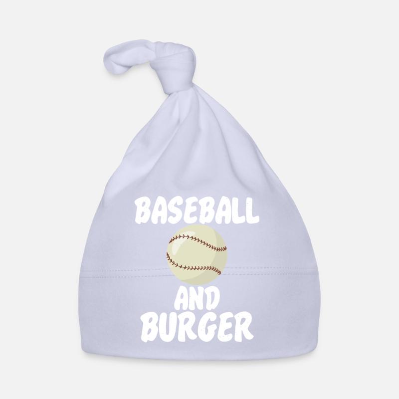Burger Lover Geschenk Baby Bio-Mütze