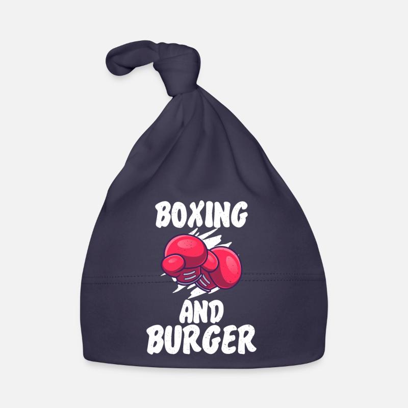 Burger Lover Gift Organic Baby Cap