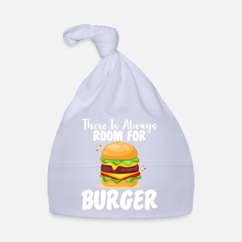 Burger Lover Geschenk Baby Bio-Mütze