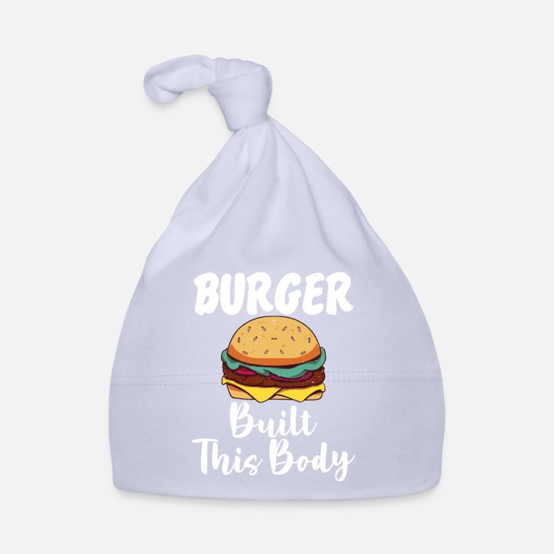 Burger Lover Geschenk Baby Bio-Mütze
