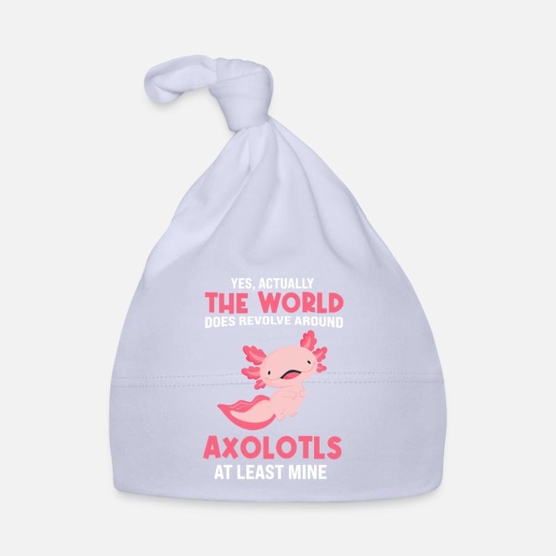 Axolotl Axolotl Tiergeschenk Baby Bio-Mütze