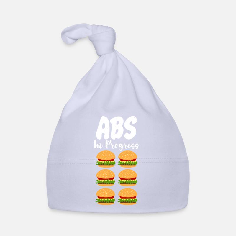 Burger Lover Geschenk Baby Bio-Mütze